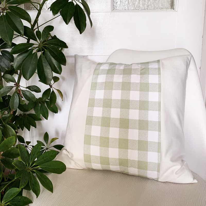 make a cushion cover