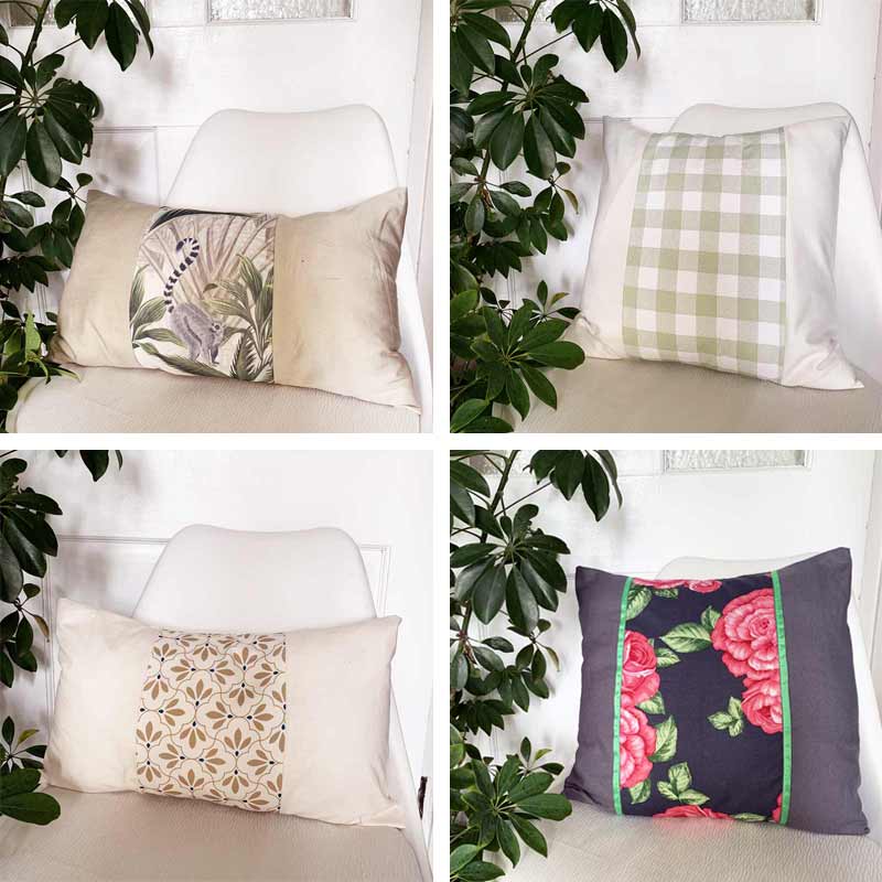 make a cushion cover